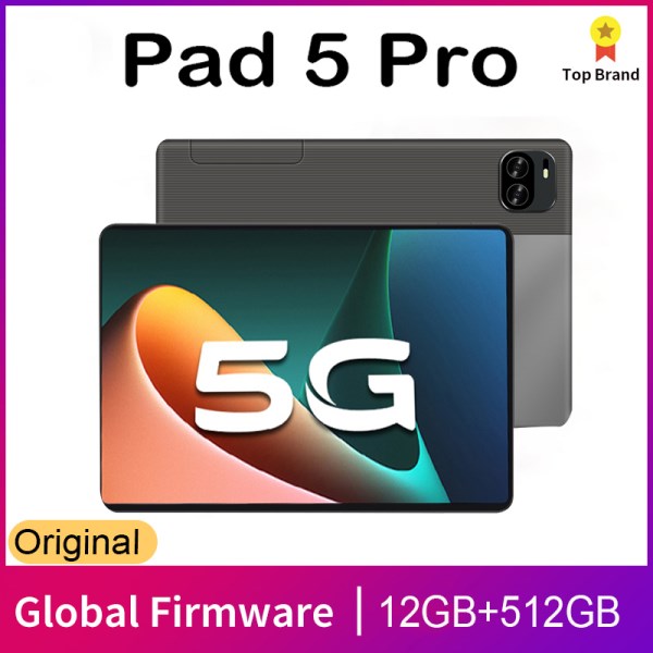 Nuevo Original Pad 5 Pro, 12GB De RAM, 512GB De ROM, 5G, Pantalla De 11 Pulgadas, Android, Snapdragon 865, Version Global