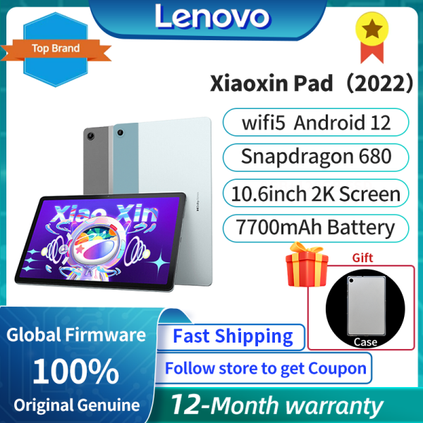 Nuevo Tab Xiaoxin Pad 2022 Tableta De 10,6 Pulgadas, Dispositivo Con Procesador Snapdragon Octa-Core, Android 12, 2K, 4GB De Ram Y 64GB De Rom, 6GB De Ram Y 128GB De Rom