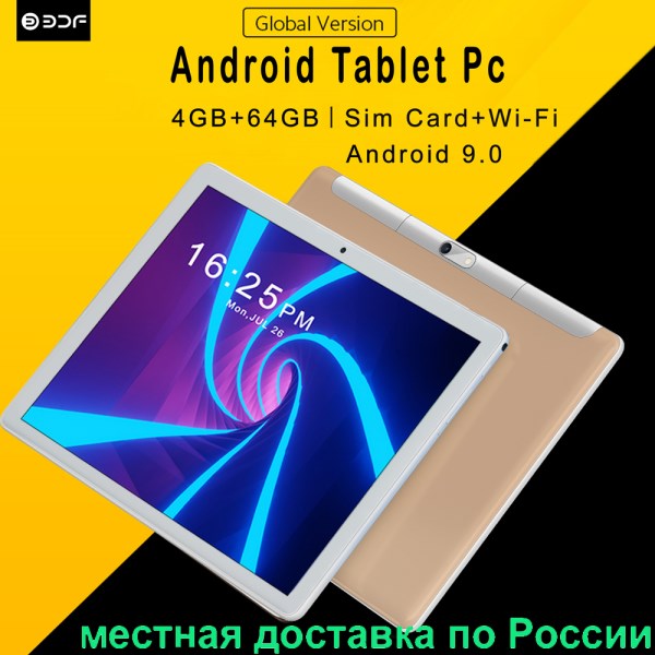 Nuevo Pc Android 9,0 De 10,1 Pulgadas, 4GB + 64GB, 3G, Tarjeta Sim Movil, Llamadas De Telefono, Tablet Pc