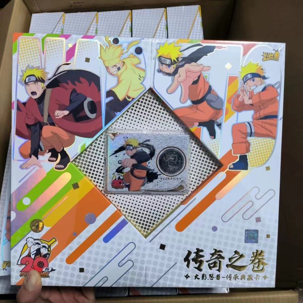 Nuevo De Naruto SV, Caja De Regalo De A O Nuevo, Volume Of Legend SE Sasuke, Anime, Collrction, Regalo Para Ni Os