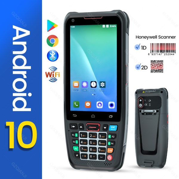 Nuevo De Mano PDA Honeywell Con Android 10, Escaner De Codigo De Barras 1D 2D, Colector De Datos Portatil Con WiFi 4G, Bluetooth, NFC