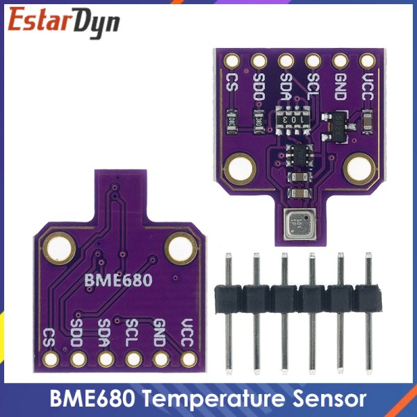 Nuevo Digital De Temperatura, Humedad Y Presion BME680, CJMCU-680, Modulo De Sensor De Gran Altitud, Placa De Desarrollo