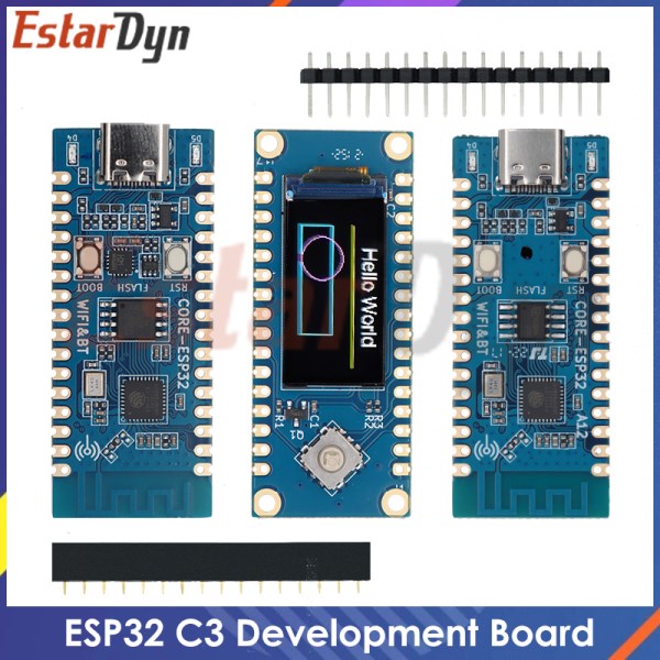 Nuevo De Desarrollo ESP32 C3, Placa Central ESP32 C3, Antena Integrada De 2,4G, 32 Pines IDF, WiFi + Bluetooth CH343P Para Arduino Microprython