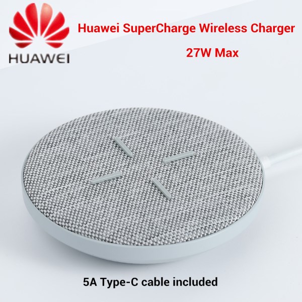 Nuevo Inalambrico Huawei Max 27W CP61 Super Charge Para Huawei Qi Carga Estandar Para IPhone 11121314 Series Para SamsungXiaomi