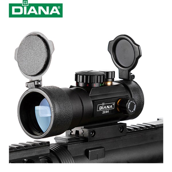 Nuevo Telescopica Para Rifle De Caza, Visor Optico Tactico Compatible Con Riel De 1120Mm, 3X44, 2X40, 3X42